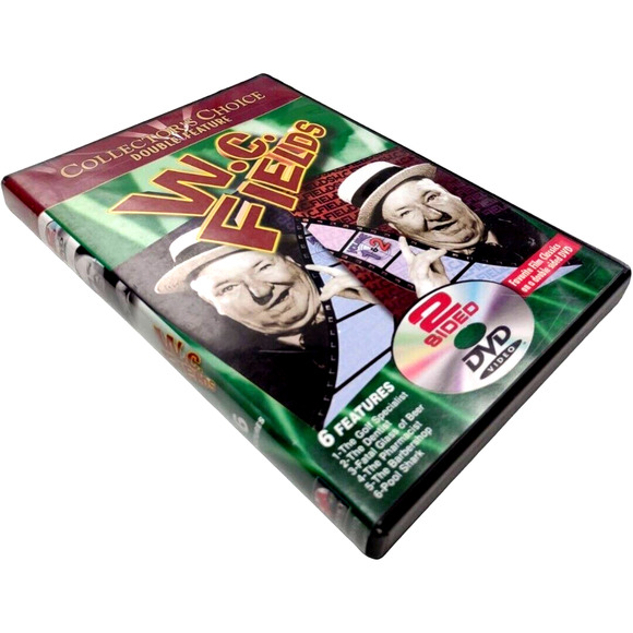 W.C. Fields Vintage Collector's Choice Dvd 1999 Double Feature Movie Collectible - Picture 5 of 6